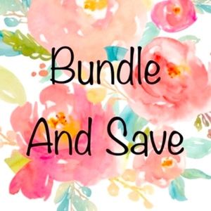 BUNDLE ANY ITEM IN CLOSET AND SAVE!